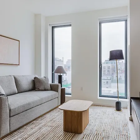 Blueground Clinton Hill Pool Gym Ac Nr Park Nyc-1654 Apartamento